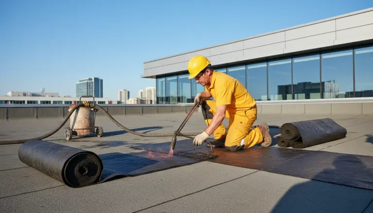 Built-up roofing (BUR)