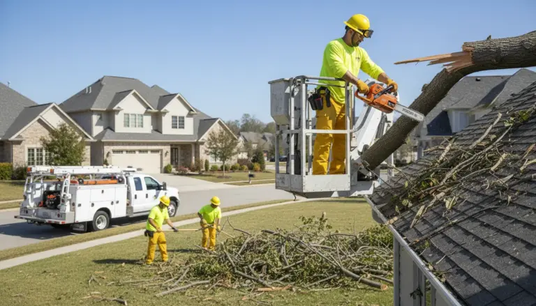 Tree/debris damage response