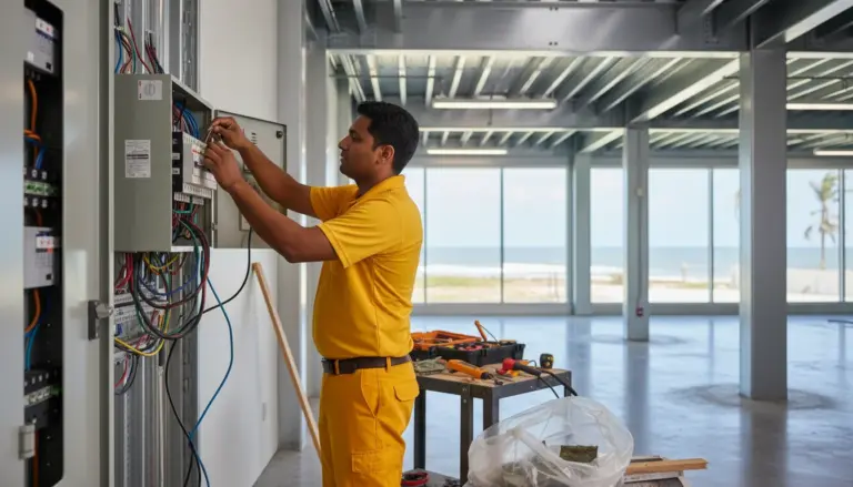 Hurricane damage repair