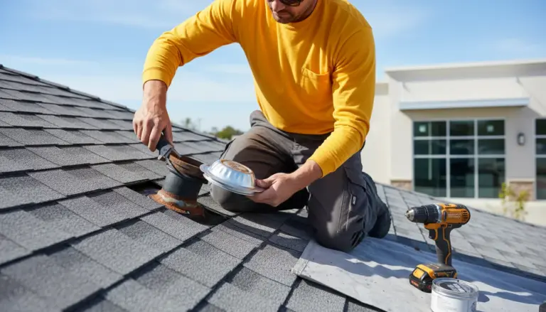 Vent boot / pipe flashing replacement