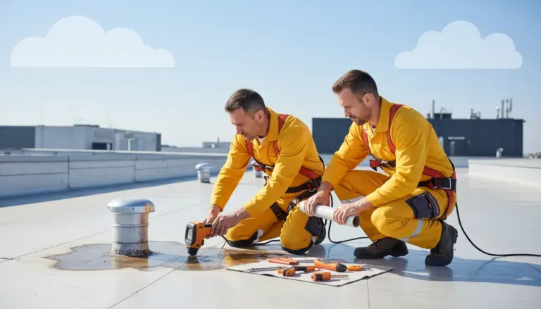 Roof leak detection & repair