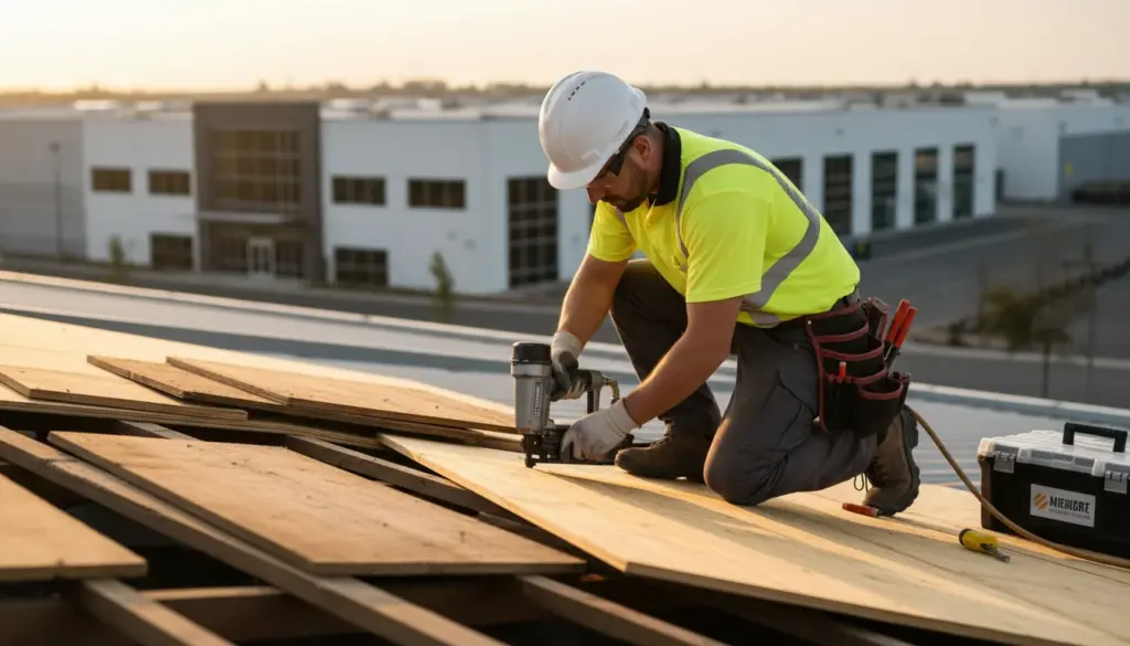Bocaraton Roofing decking/sheathing replacement services - Bocaraton
