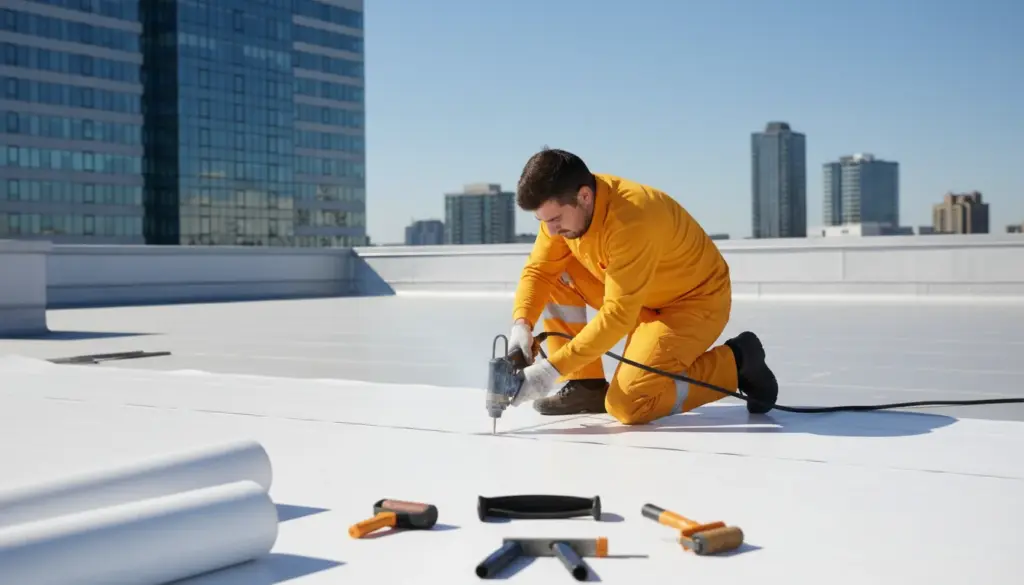 Bocaraton Roofing tpo flat roof installation services - Bocaraton