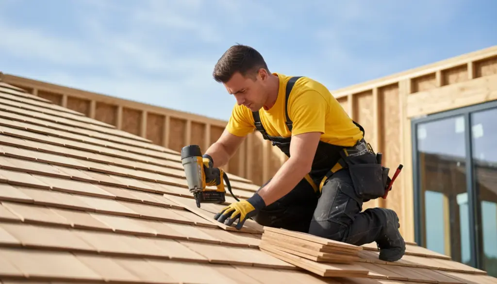 Bocaraton Roofing wood shingle installation services - Bocaraton